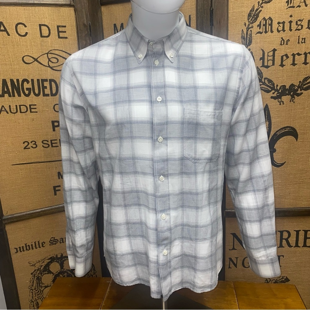 NWOT Billy Reid Button-Down Shirt, M, Standard Fit